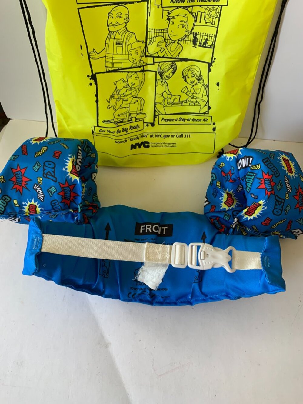 BLUEMARS Child Puddle Jumper Life Jacket – US Coast Guard Approved 20–50 - Picture 4 of 10